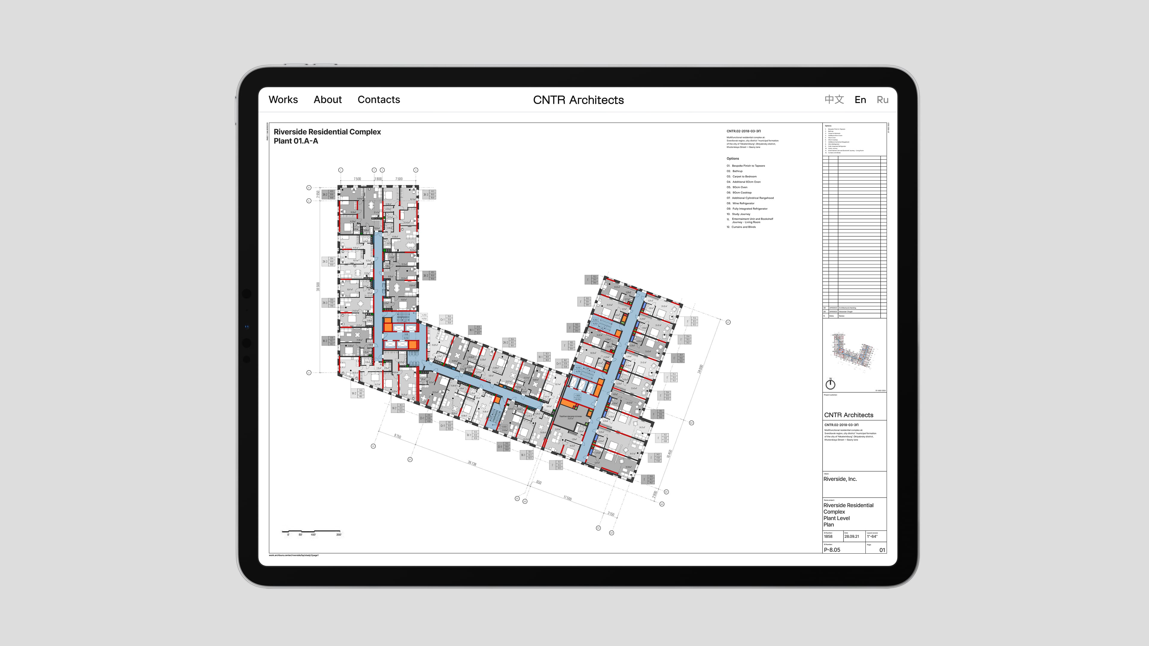 CNTR Architects site