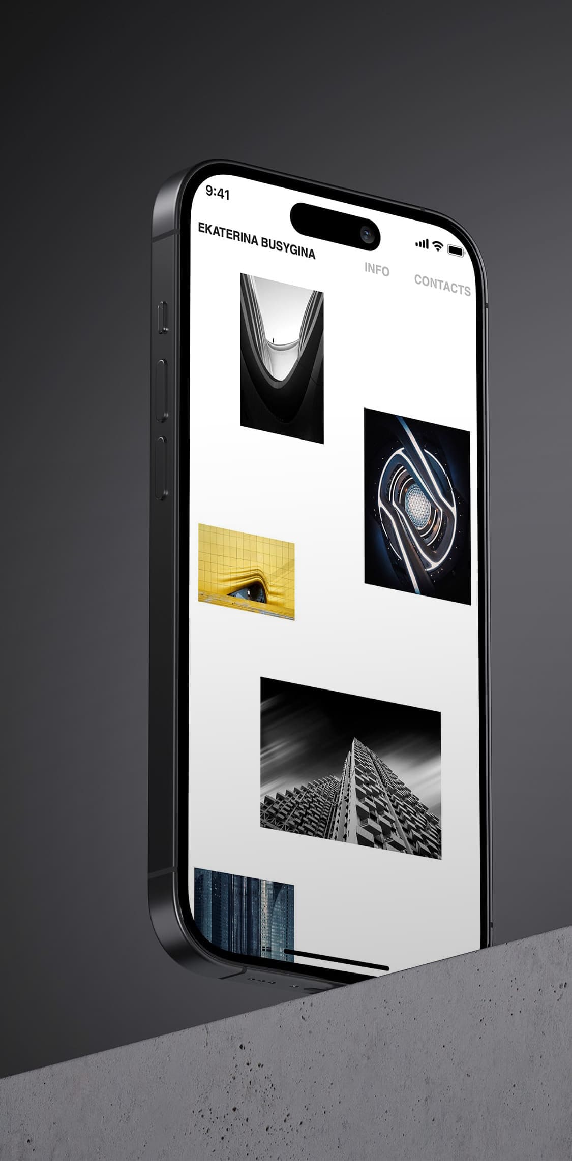 Ekaterina Busygina site