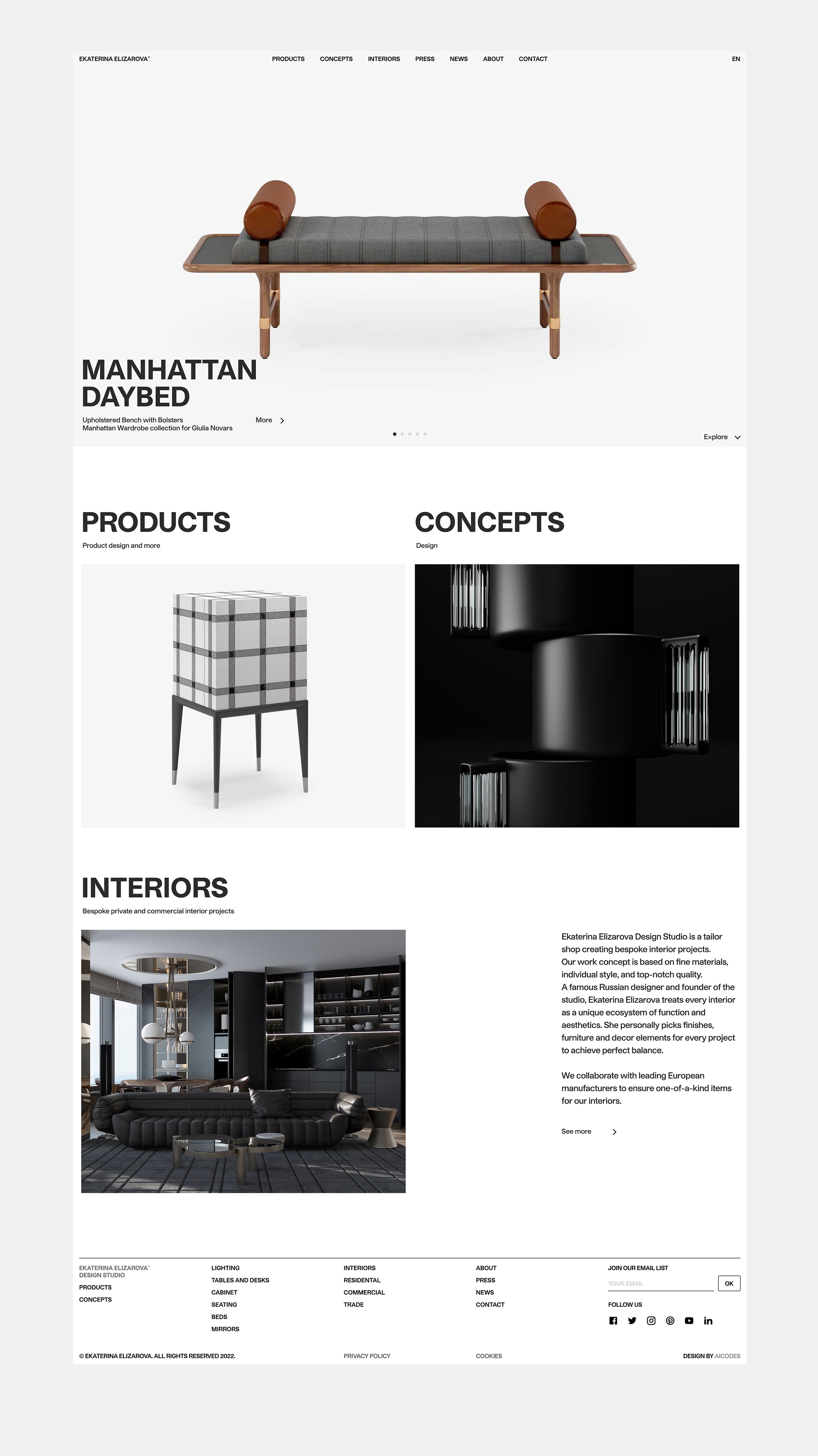 Ekaterina Elizarova site